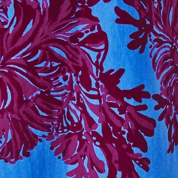 Lilly Pulitzer Zelalynn One-Shoulder Maxi Dress in Abaco Blue NWT - Size 4 - Picture 6 of 9